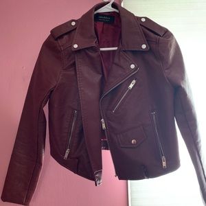 Leather jacket